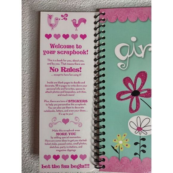 Girls Assorted Items, Fuzzy Dice, Scrapbook Paper, Origami Paper, Earrings - Picture 3 of 16